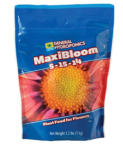General Hydroponics MaxiBloom Plant Food For Flowers, 2.2 lbs.