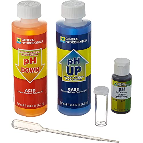 General Hydroponics pH Control Kit for a Balanced Nutrient Solution