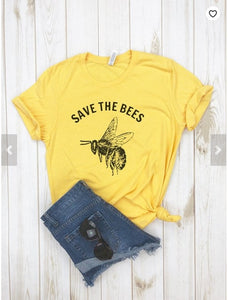 Save The Bees T-Shirt For Women